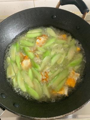 丝瓜油条蛋汤的做法 步骤8