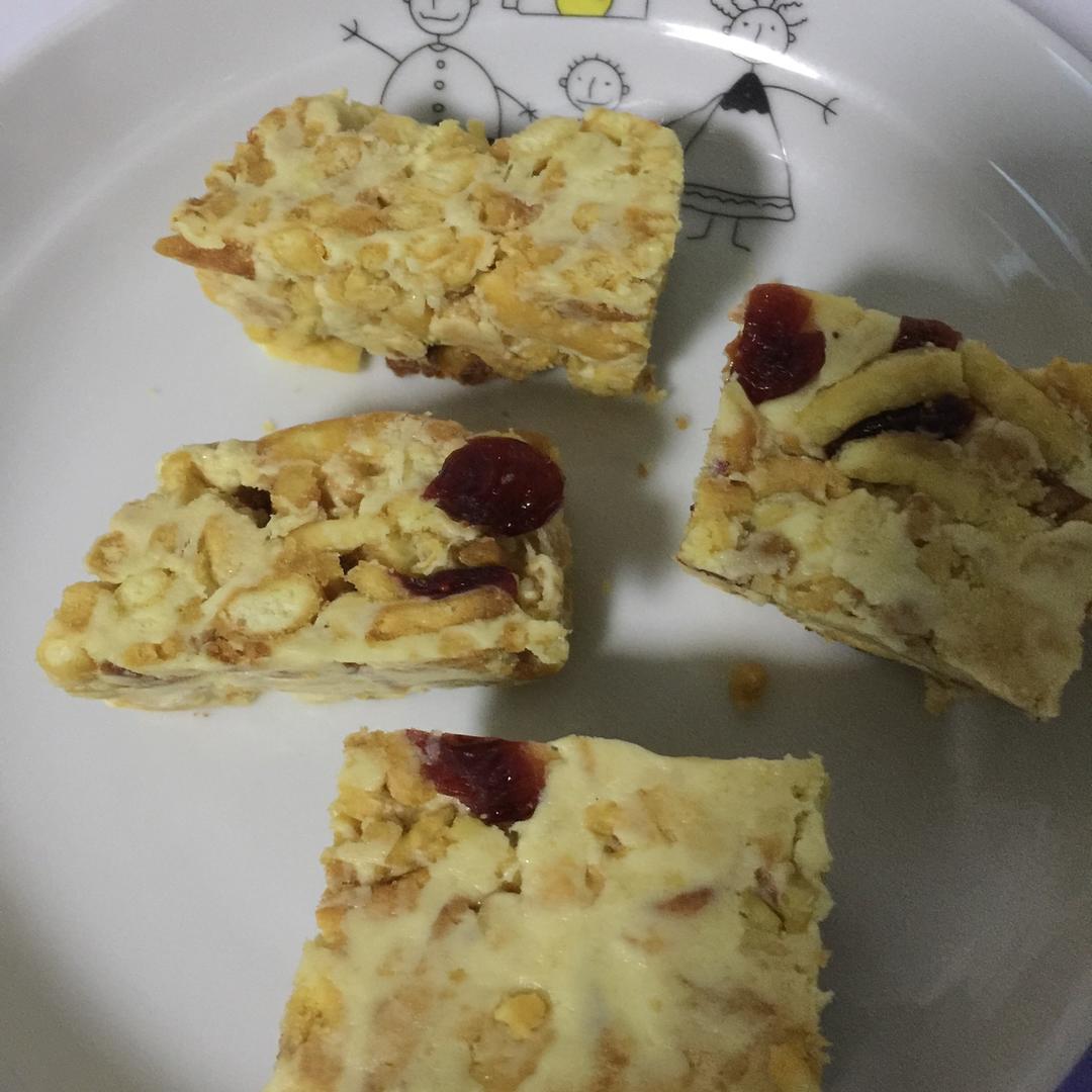 蔓越莓牛扎糖沙琪玛