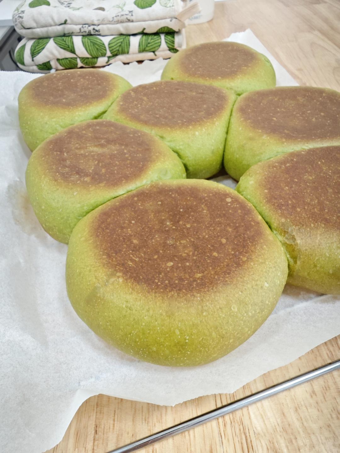 日式全麦抹茶芋泥包