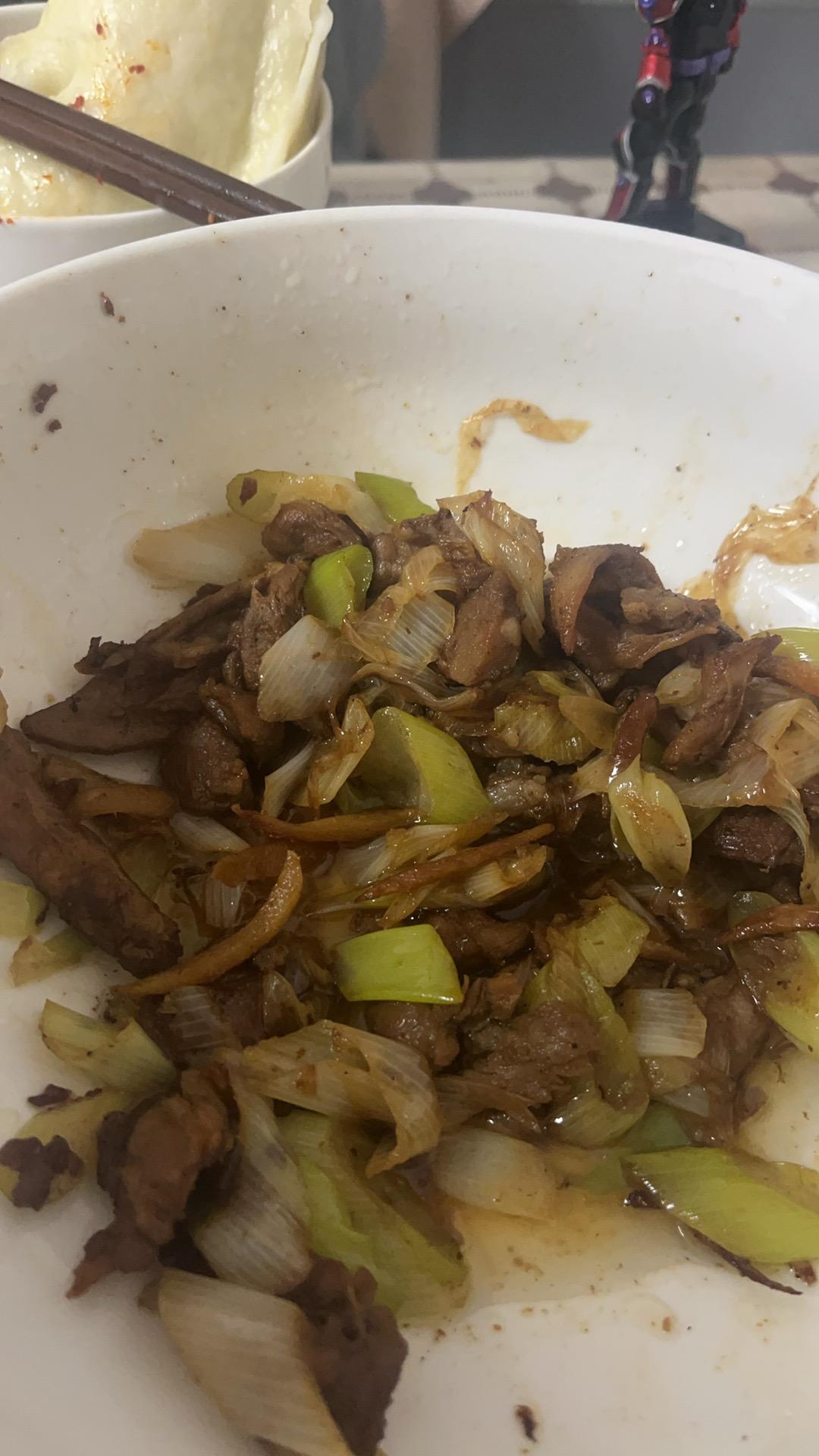 【嗷呜】老北京葱爆羊肉