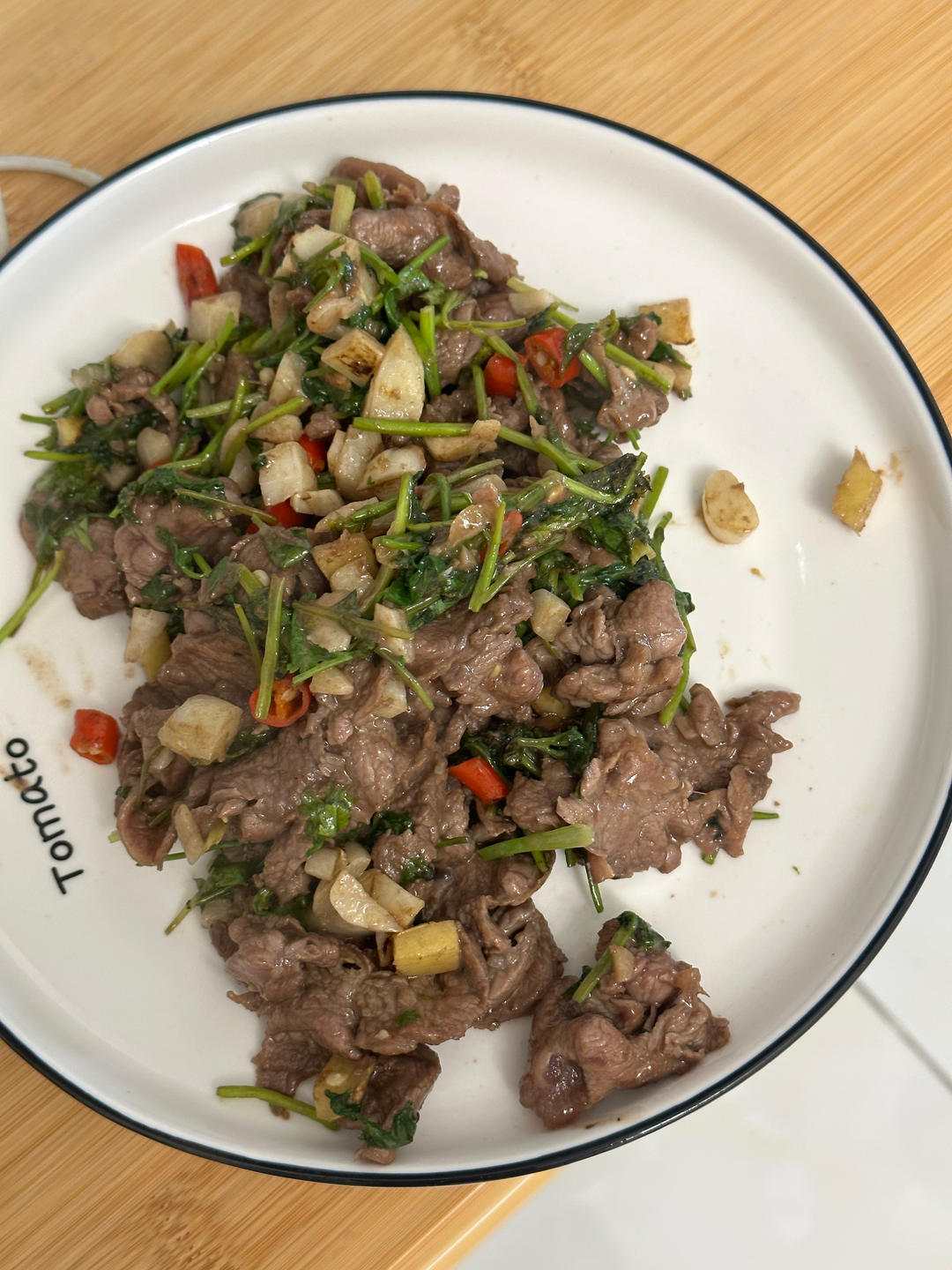 小炒黄牛肉，肉嫩味香！太好吃了简直是米饭杀手！