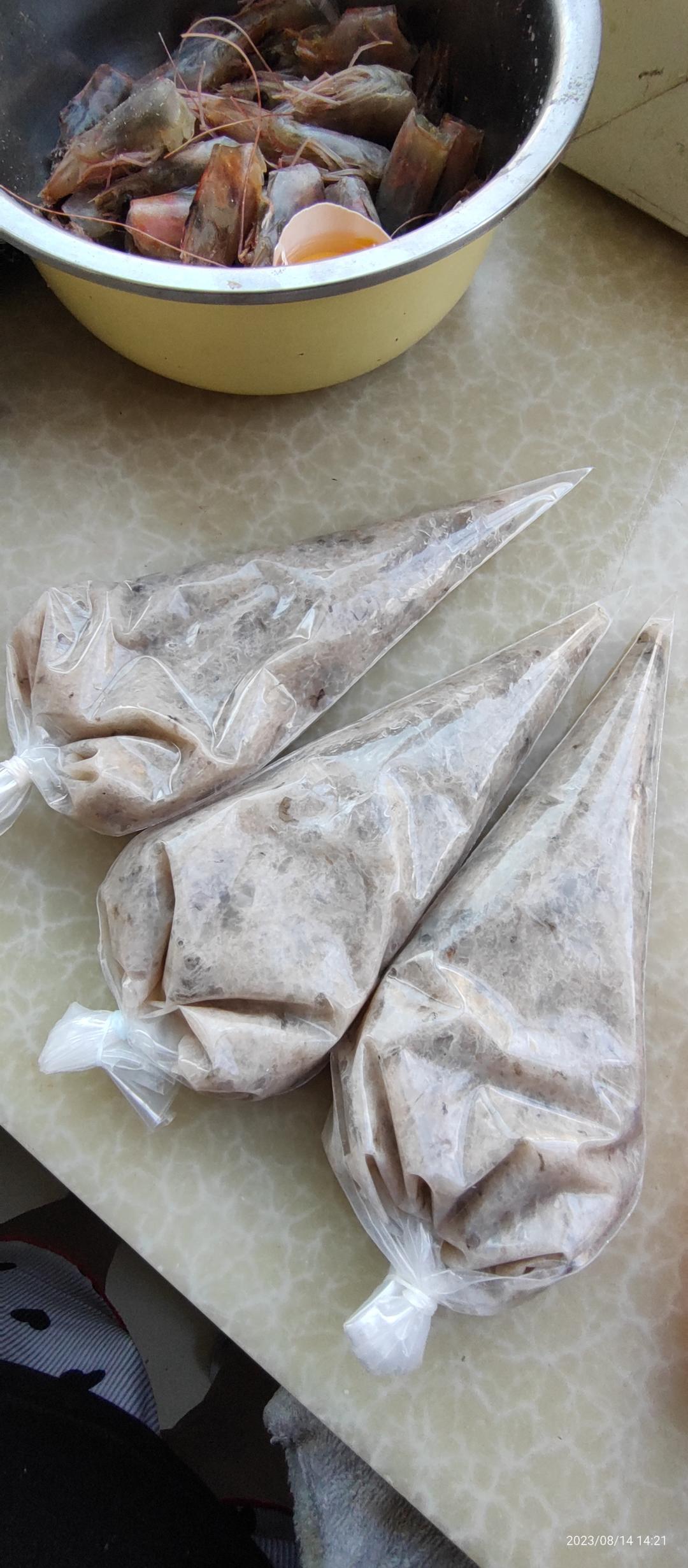 自制虾滑（媲美海底捞）