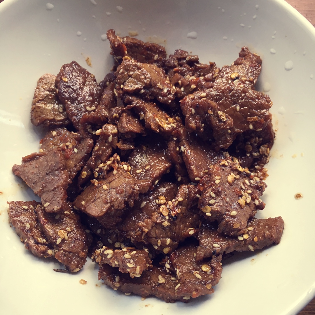 正宗湖南麻辣牛肉～