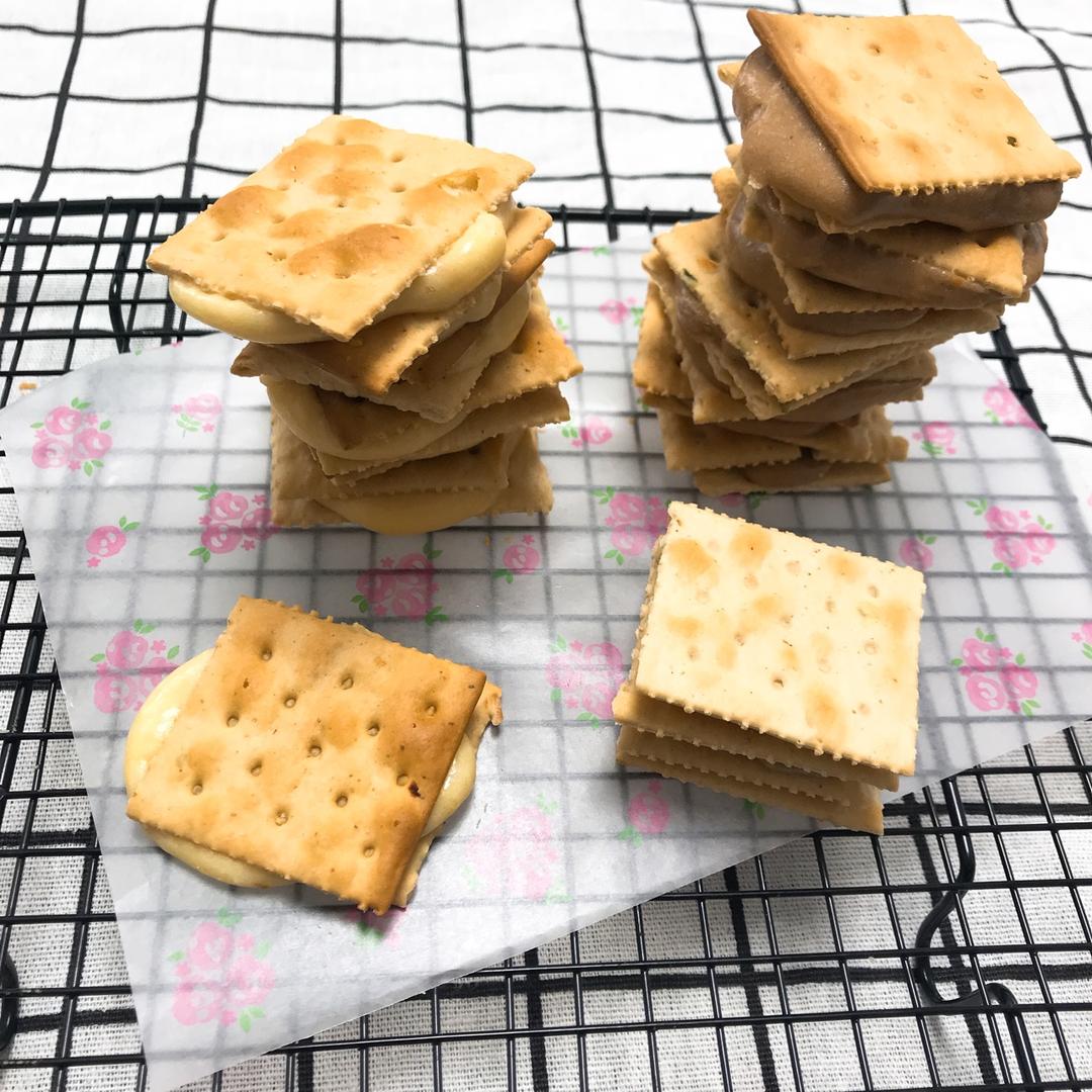 拉丝牛轧饼干（原味 花生 芝士 抹茶 蔓越莓5种口味）