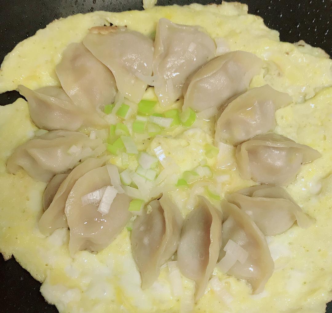 懒人快手抱蛋煎饺