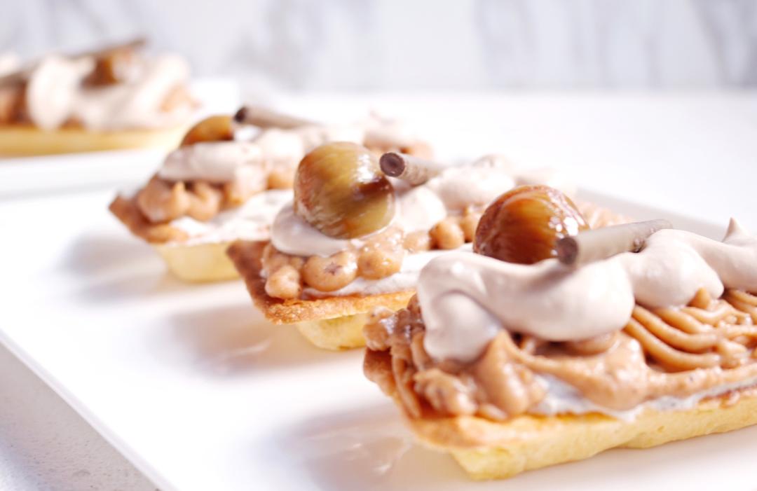 蕾伊诺尔Reii Nol-复合咖啡可可榛果风味的奶油栗子塔<熊谷裕子>