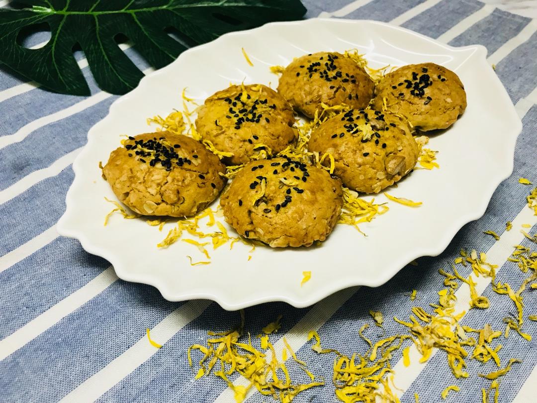 给父母做一份儿时爱吃的“老点心”——桃酥（多动图，孔瑶的食谱）