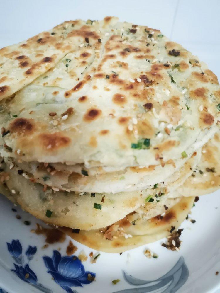 妖妖当道做的家庭版油酥葱油饼