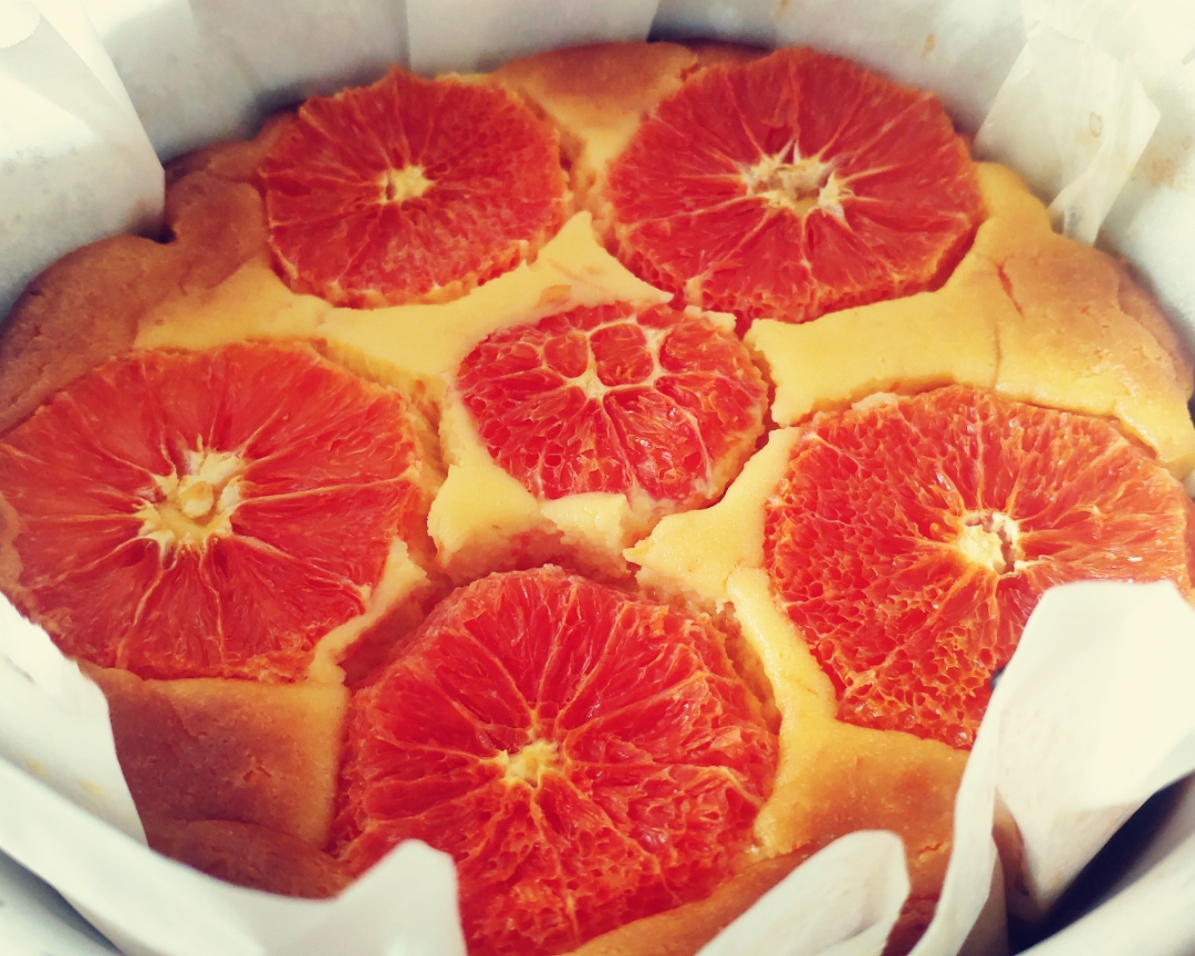 血橙芝士蛋糕