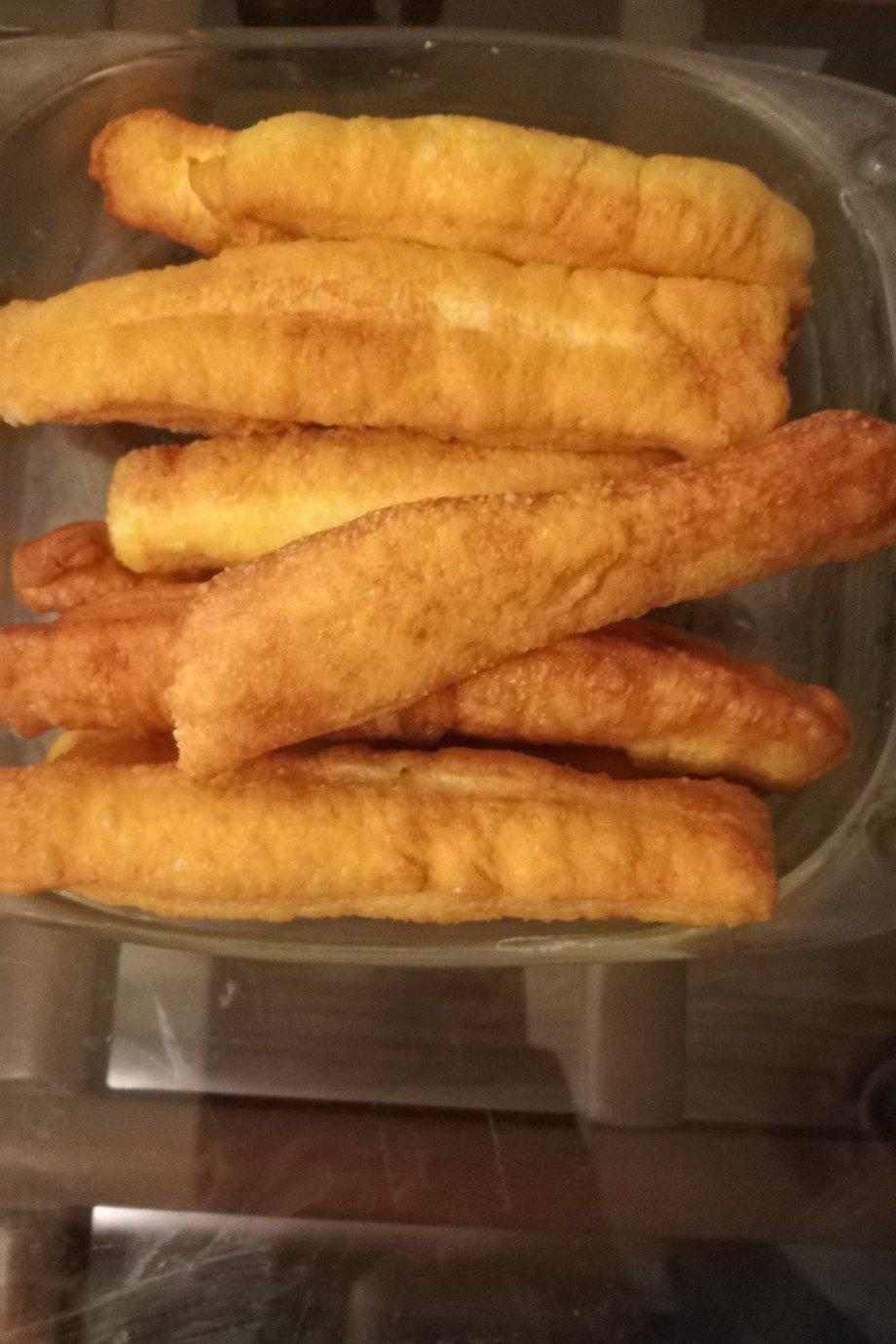 自制无泡打粉油条