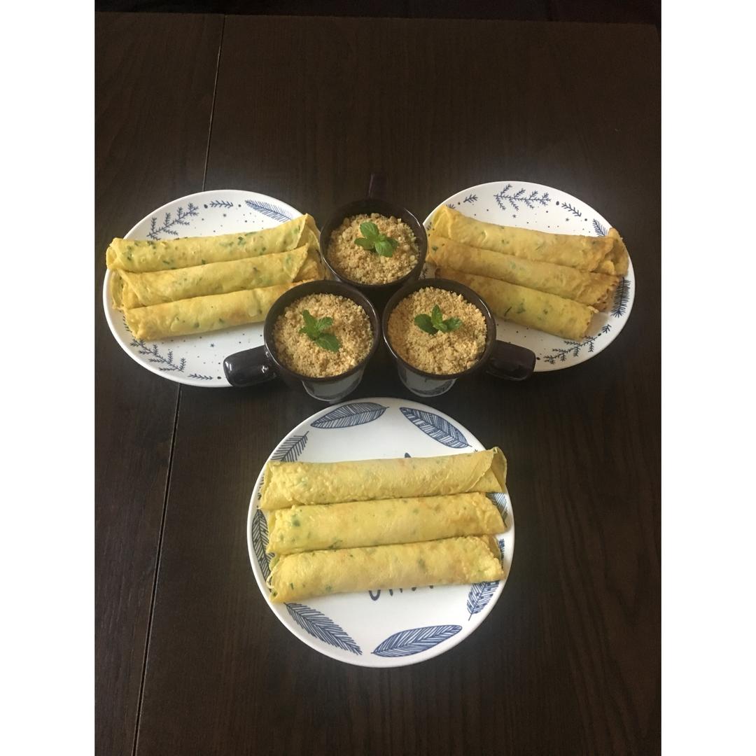 葱花蛋饼（快手营养早餐）