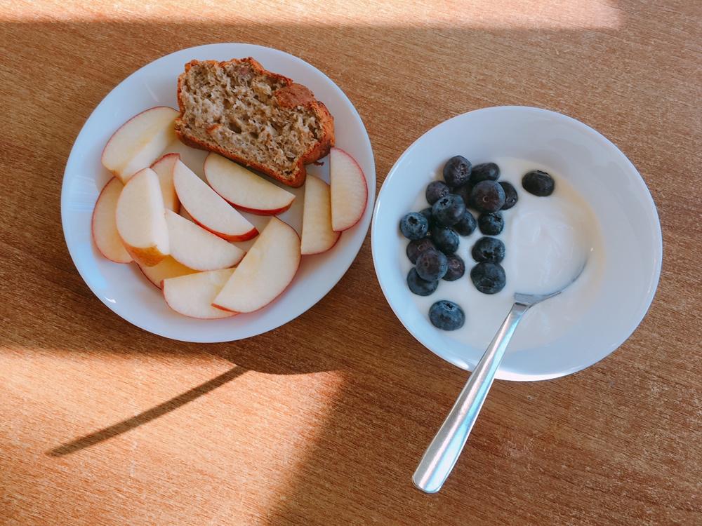 100%全谷物香蕉快手面包丨健康·烘焙