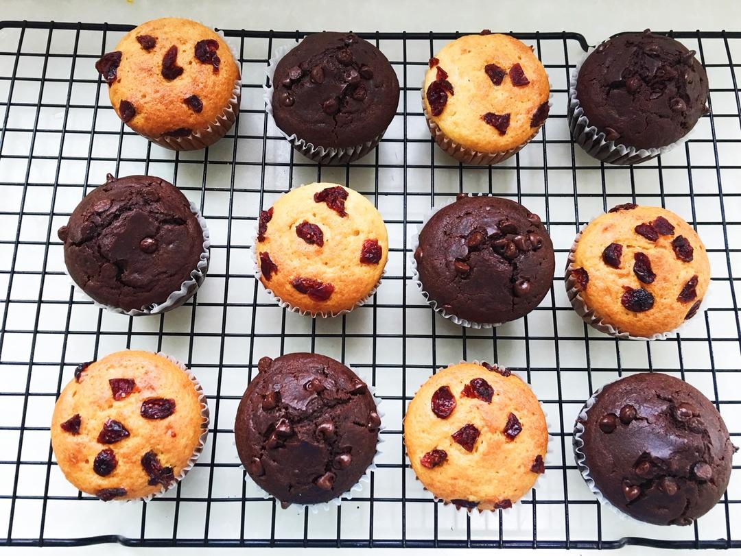 少女心的香蕉蔓越莓玛芬