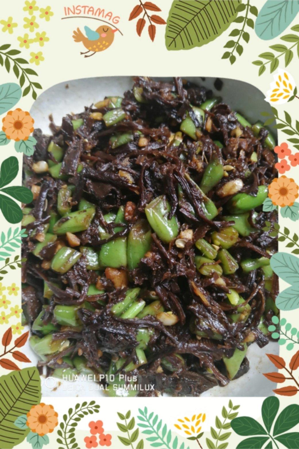 肉末梅干菜豆角