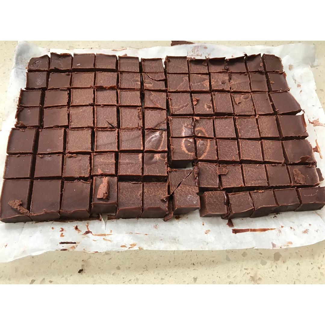 生巧克力(简单到爆！)