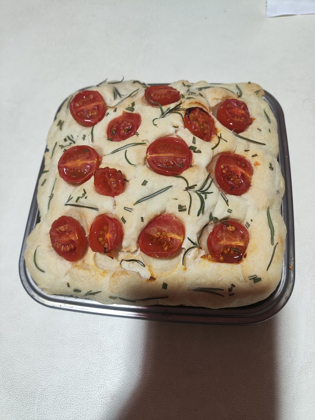 手揉004➡️完全不用揉面的夏巴塔，拖鞋面包