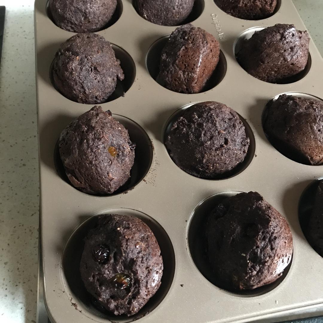 低碳水巧克力muffin