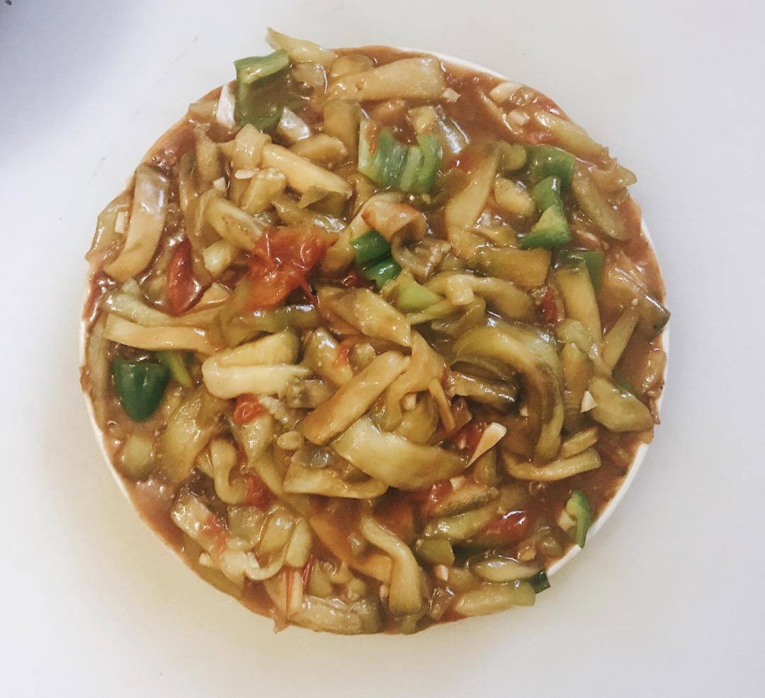 〈烧茄子〉，西红柿版。欣小厨 😉