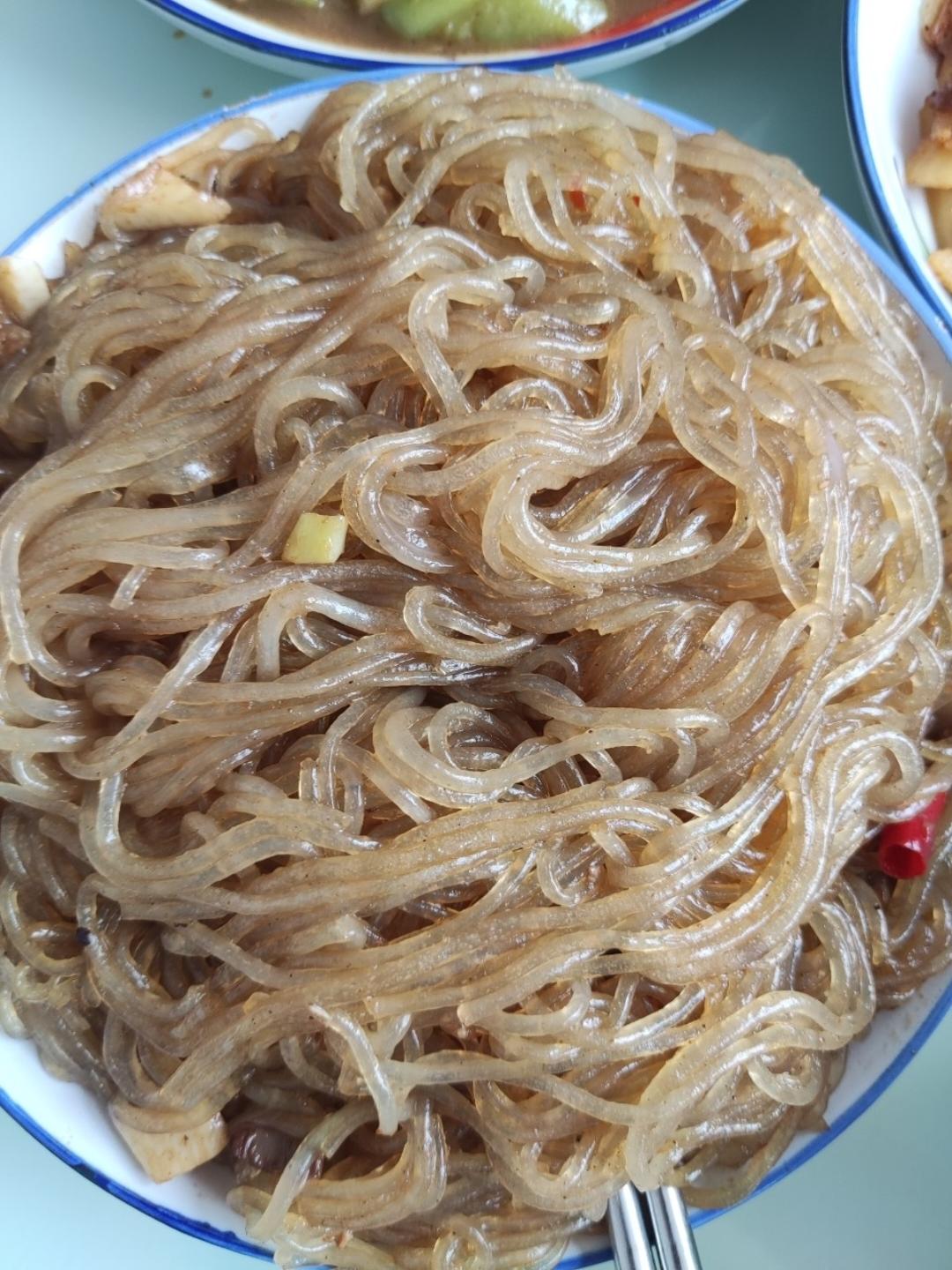 蒜香炒粉条 超简单 聚好吃