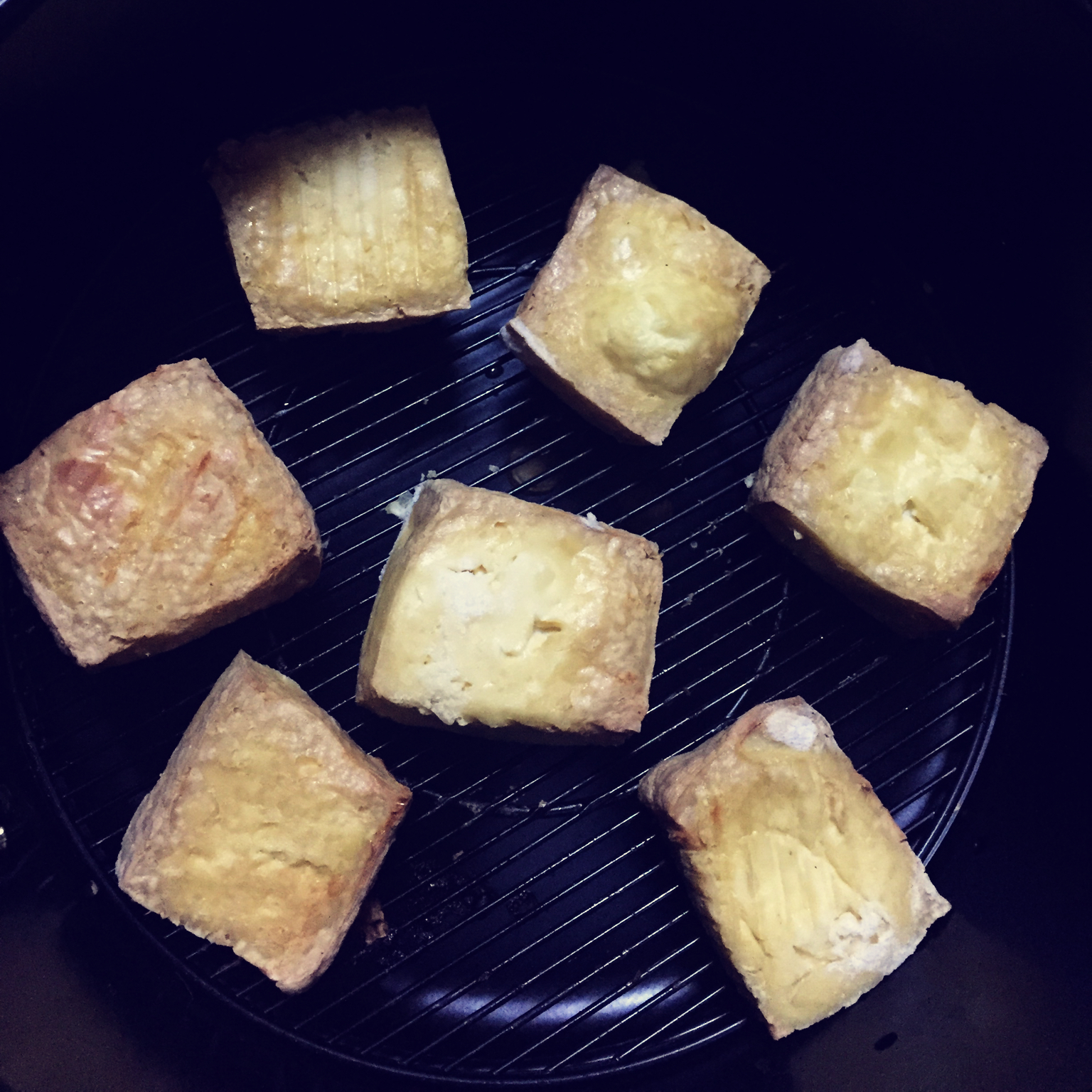 空气炸锅豆腐