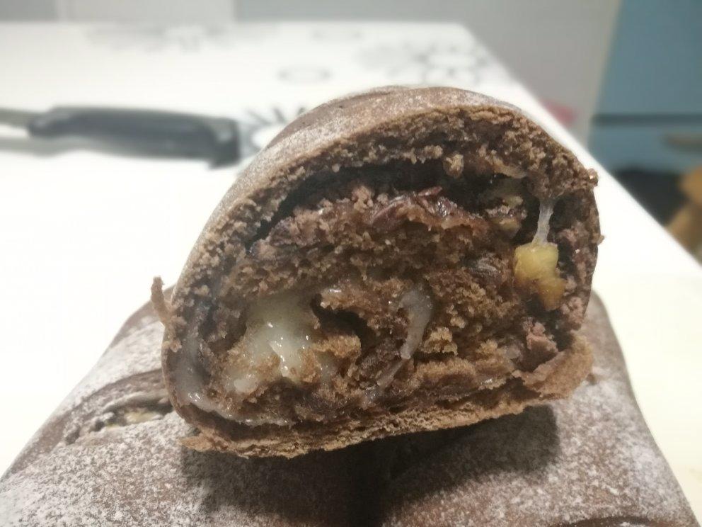麻薯核桃夹心软欧包