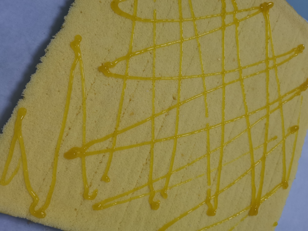 芥末蜂蜜海苔肉松椰蓉香妃蛋糕卷的做法 步骤20