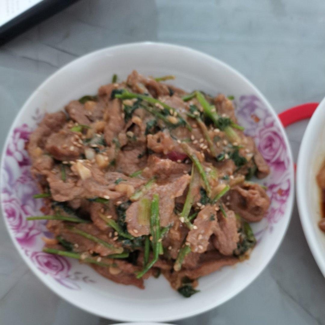 香菜牛肉