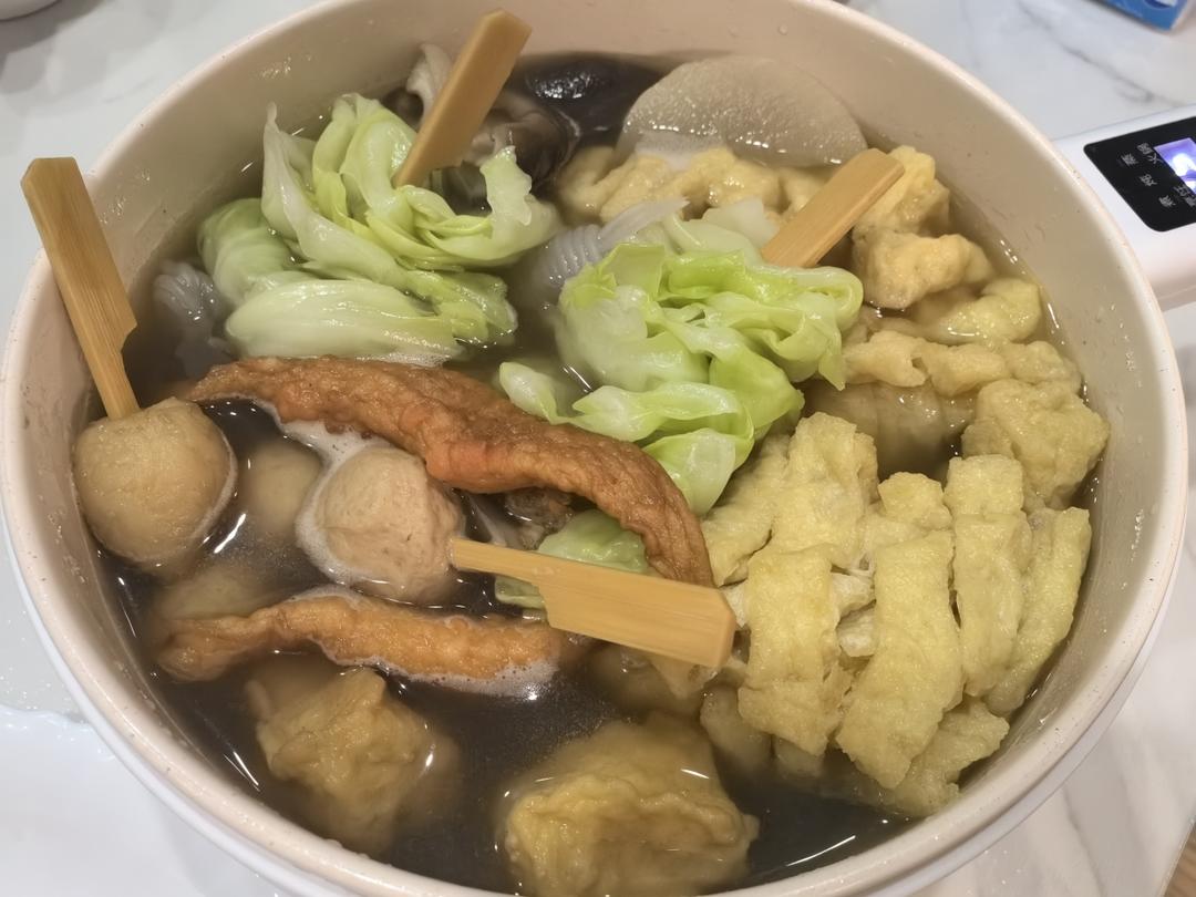 家庭关东煮｜汤底比便利店鲜甜