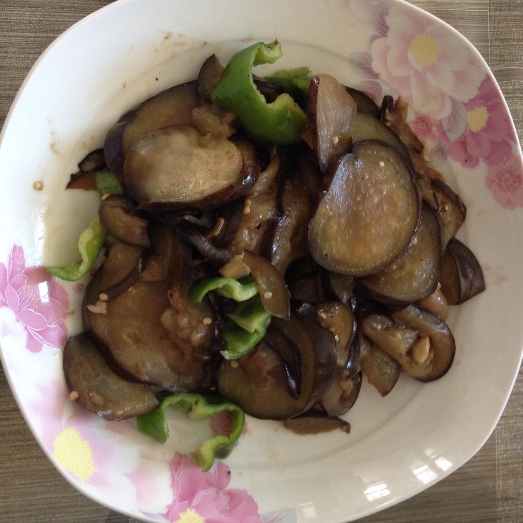 清炒茄子（少油版+视频）