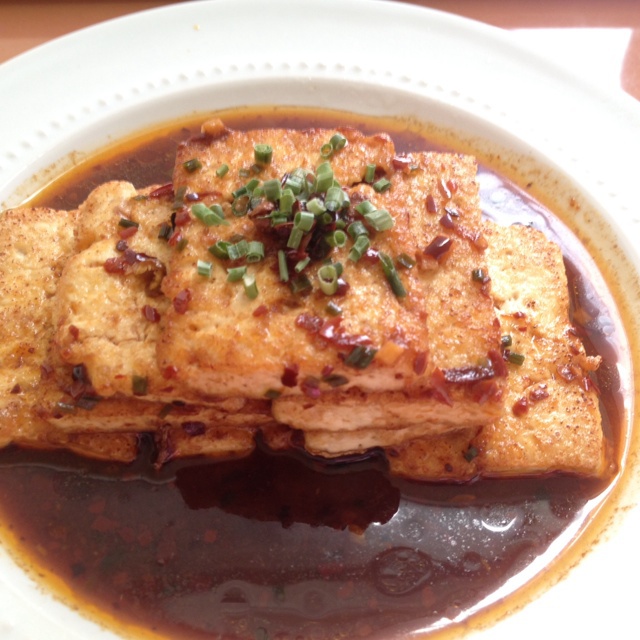 家常煎豆腐