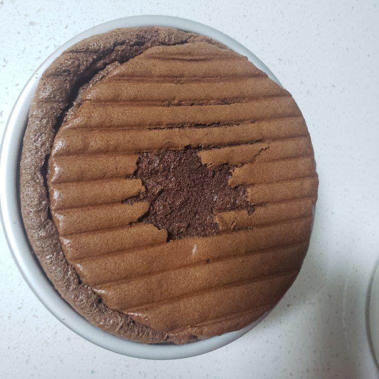 零失败❗️超详细的六寸巧克力戚风蛋糕