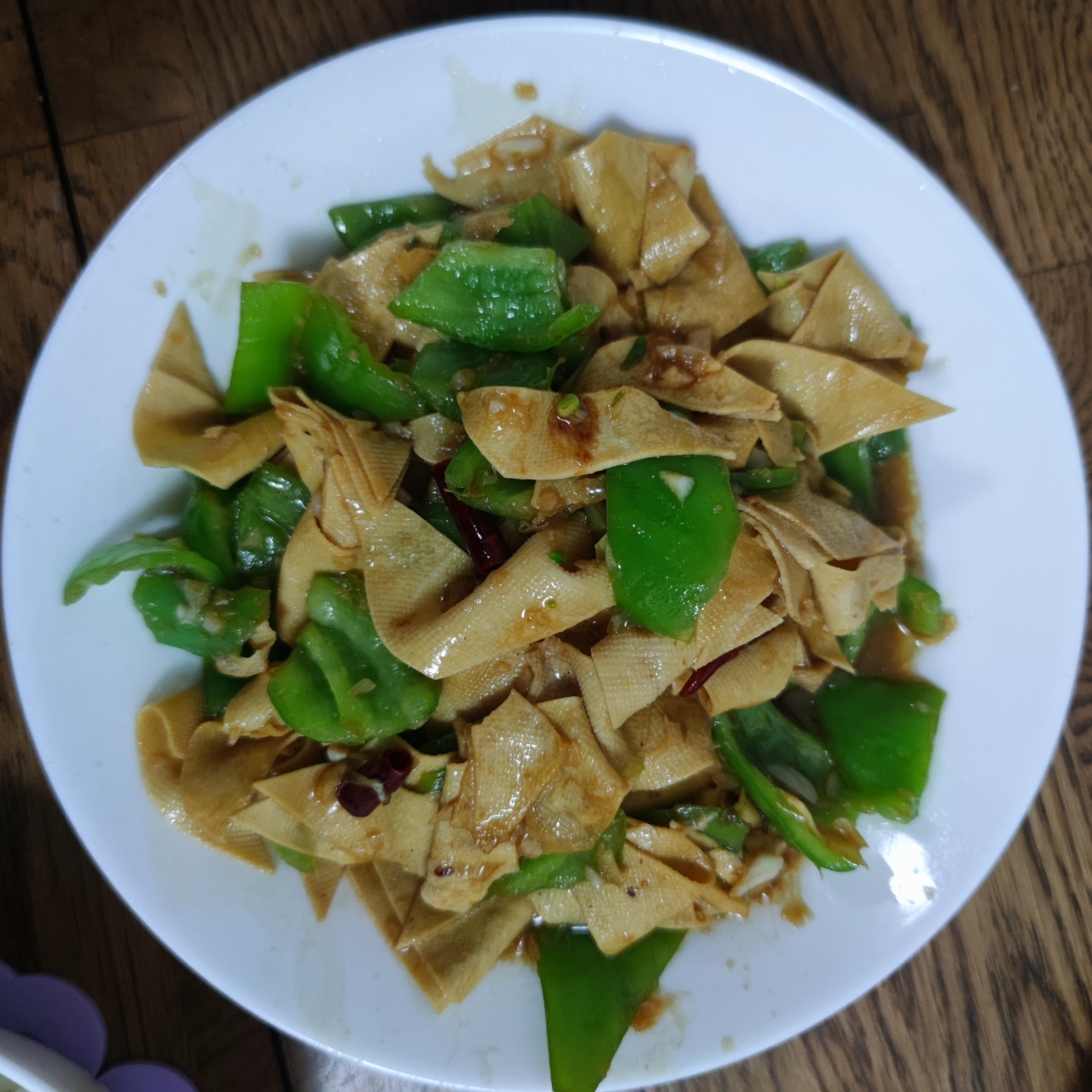 东北人最爱的国菜 尖椒干豆腐