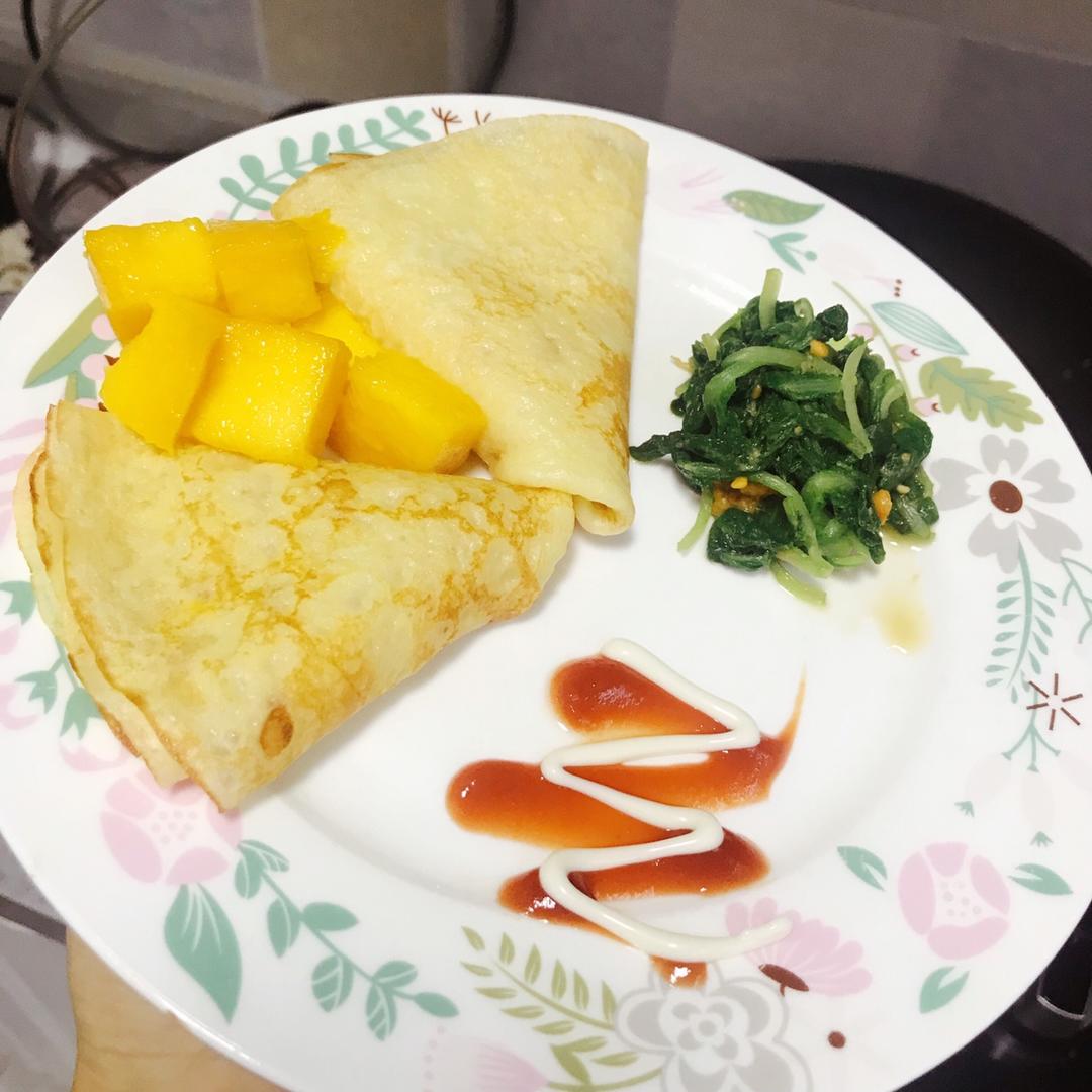 一定不会失败的传统法国crêpes 可丽饼