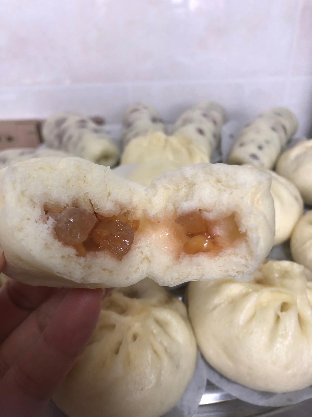 经典怀旧，油而不腻，甜度刚好，就想吃这个水晶肉包