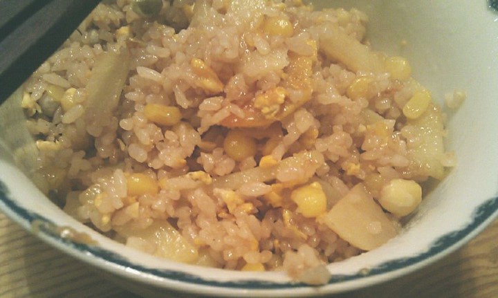 酱油素炒饭