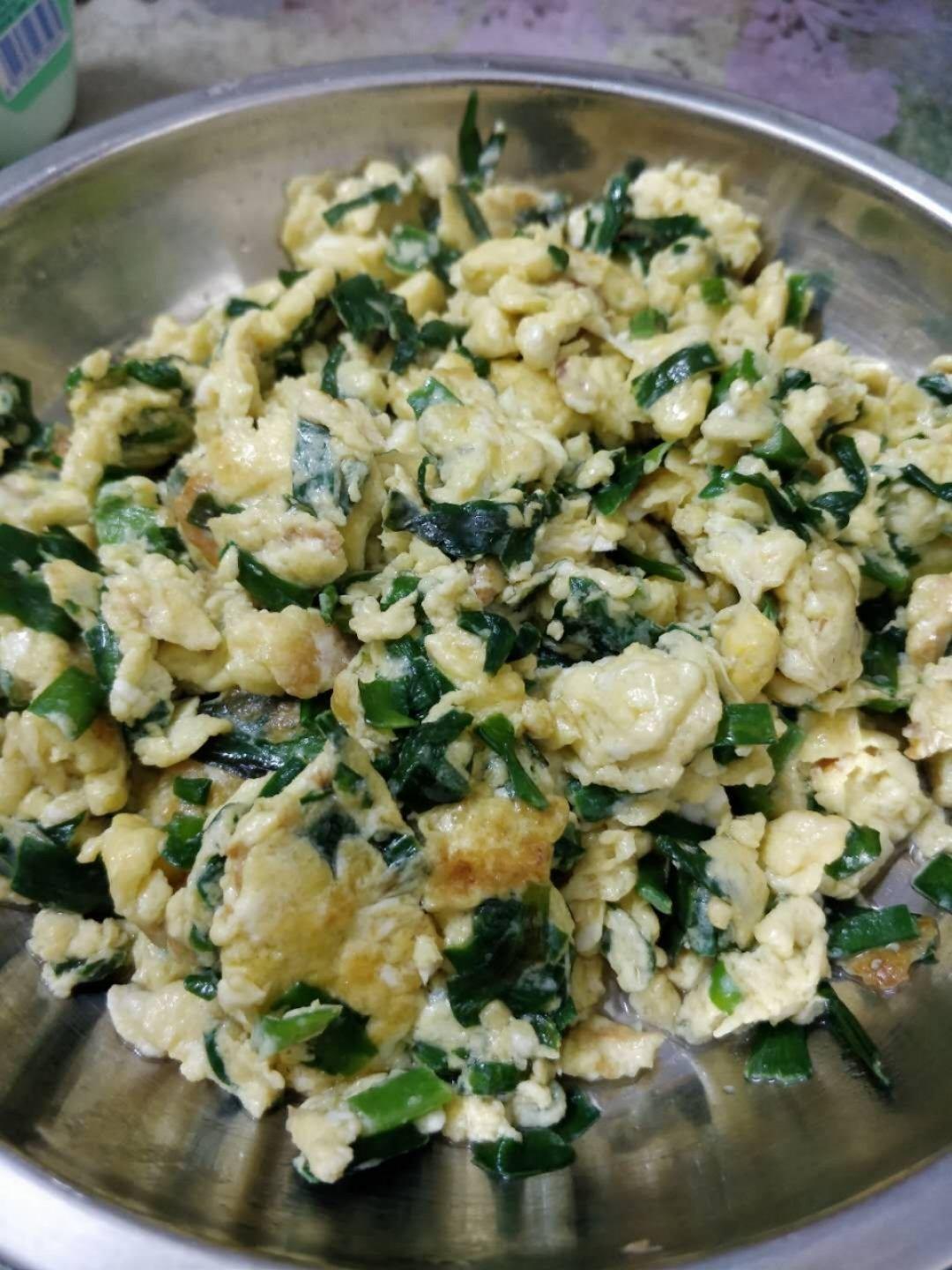 韭菜炒鸡蛋