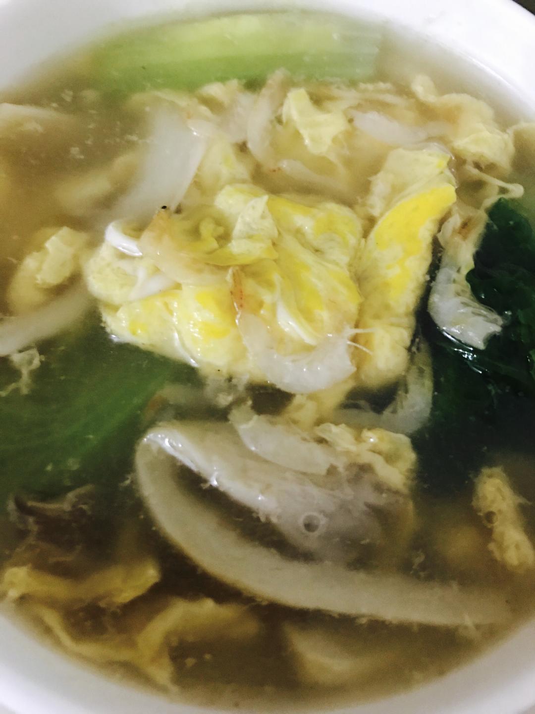 虾米蘑菇汤