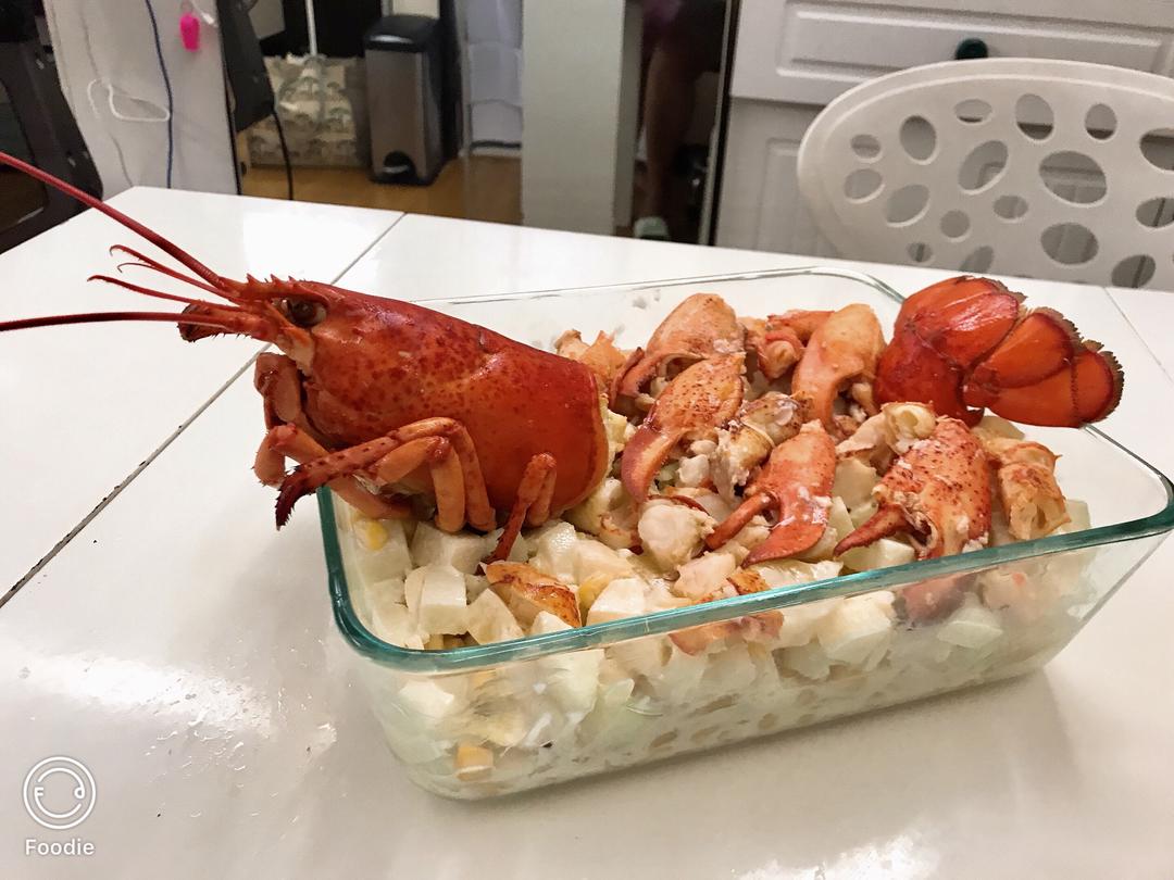 龙虾沙律
