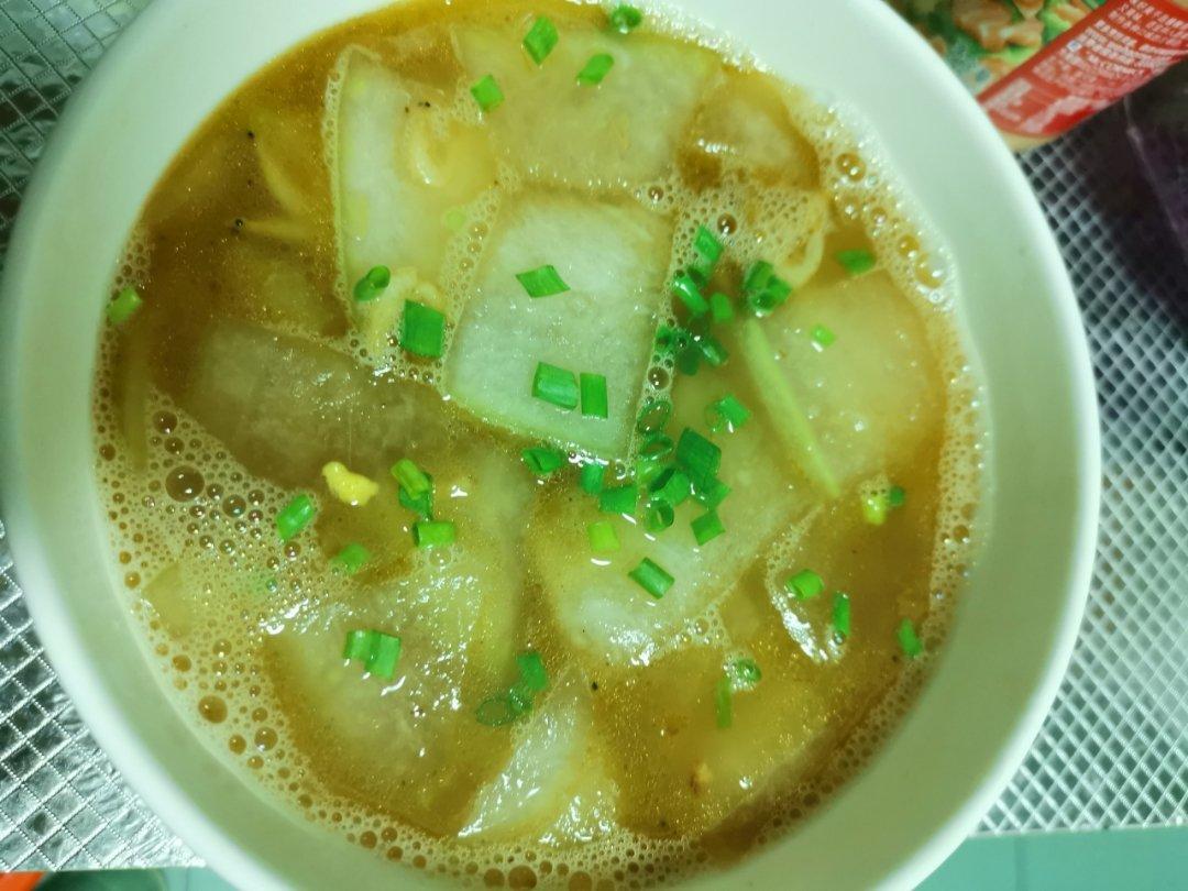 虾皮冬瓜汤