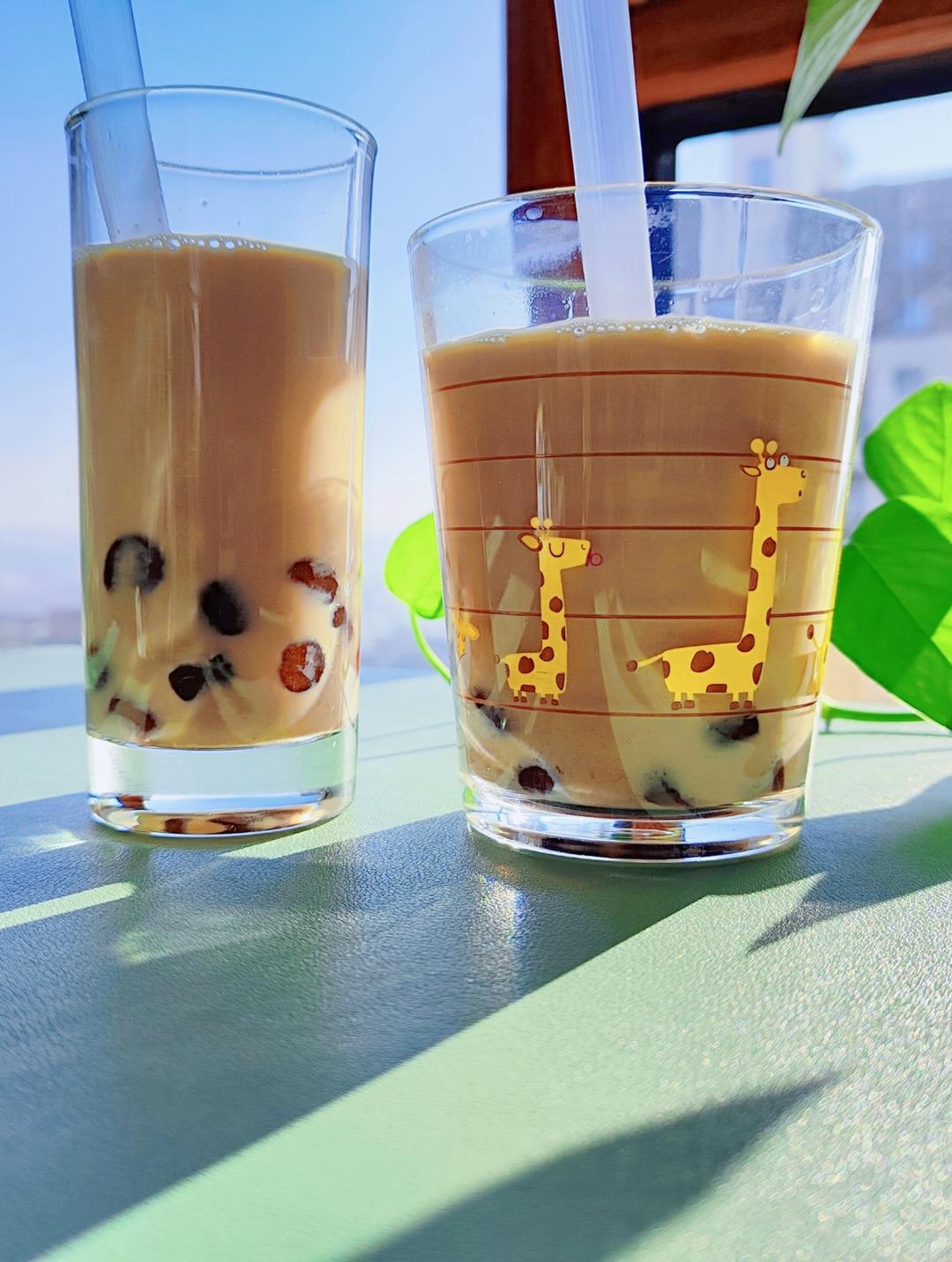 好吃😋简单易操作😇“自制珍珠奶茶🥤”