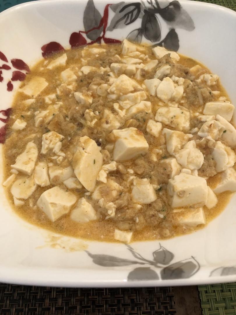 小白都能做的蟹黄豆腐