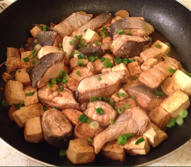 三文鱼炖豆腐
