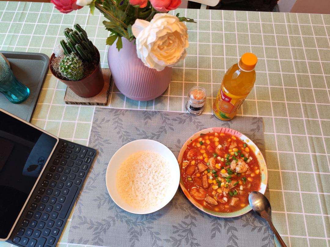 减肥期间必吃的减肥餐！茄汁玉米鸡胸肉