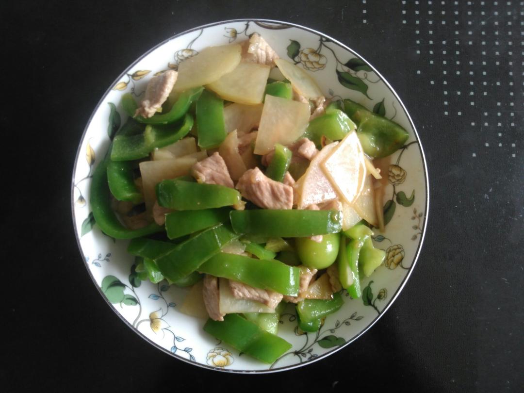 青椒炒肉