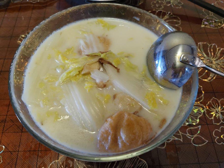 牛奶白菜