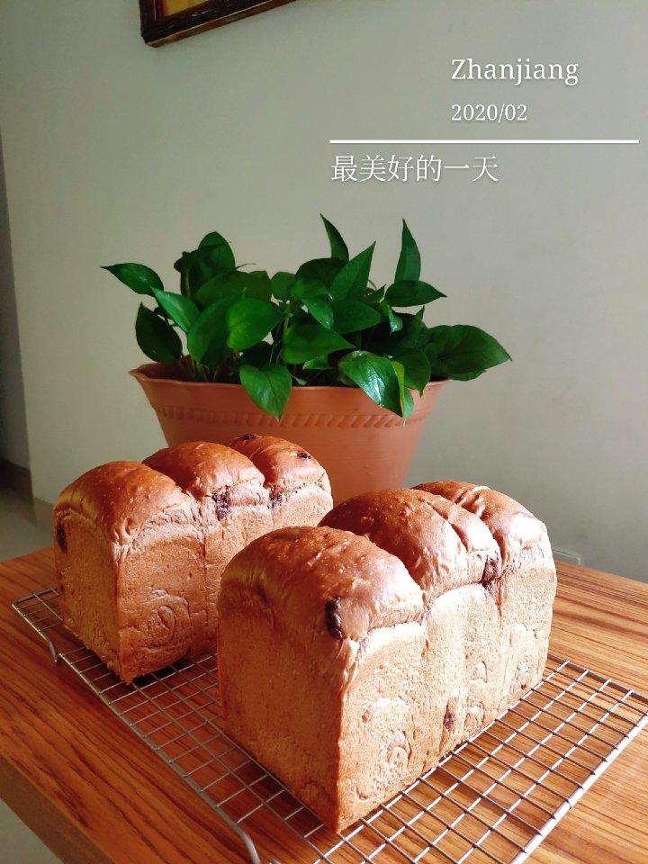 奶油巧克力吐司