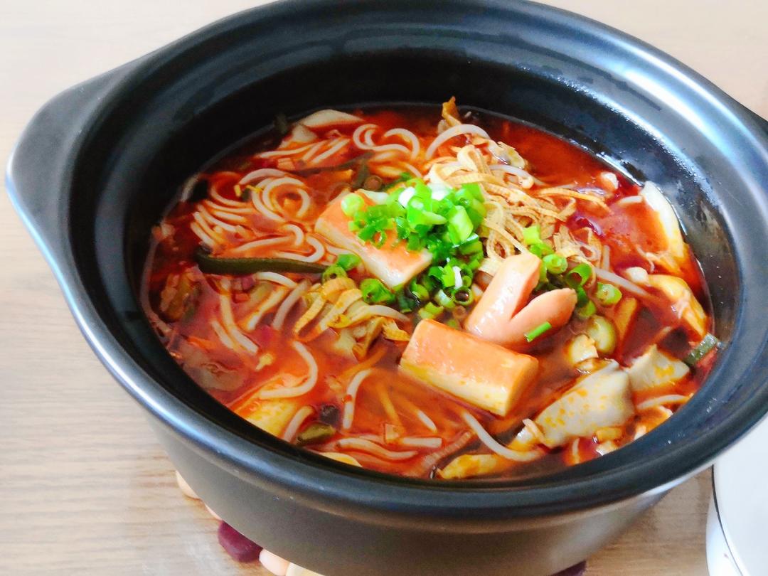 风中晓荷123321做的【西安小吃系列】4:麻辣米线(砂锅米线)及红油豆干