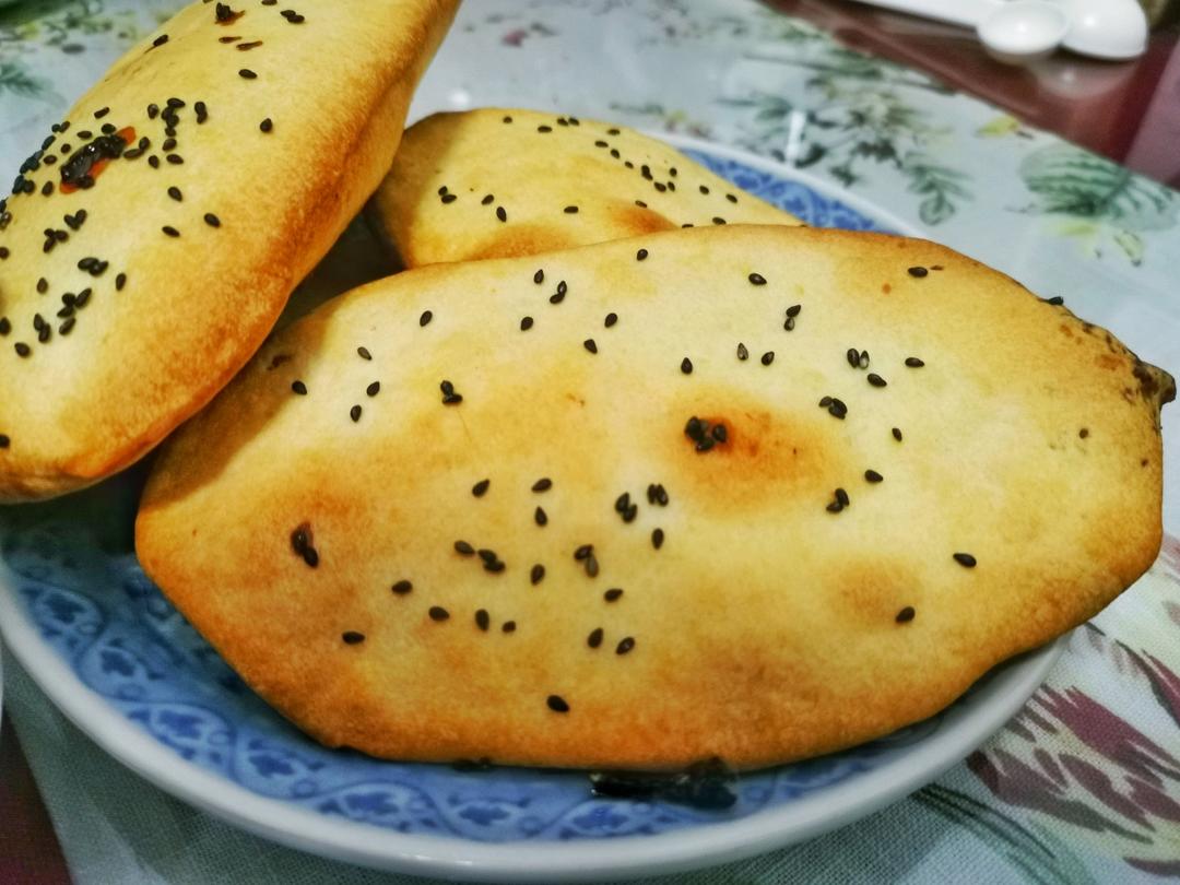 最简版锅盔——红糖锅盔