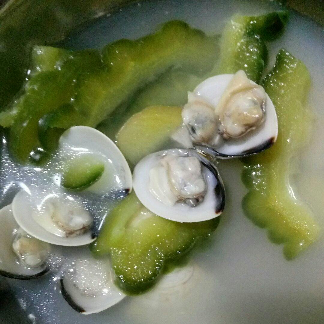 白贝苦瓜汤