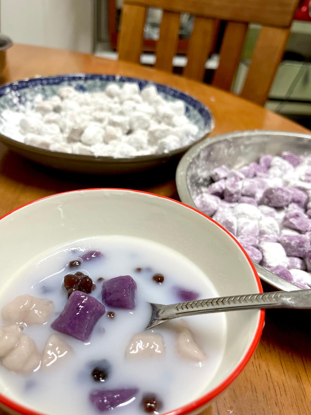 椰浆红豆芋圆烧仙草